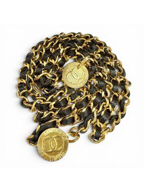 Chanel Cc Medallion Chain Link Belt #272419C12B CHANEL | Accessories | Chanel Cc Medallion Chain Link Belt  main image 3